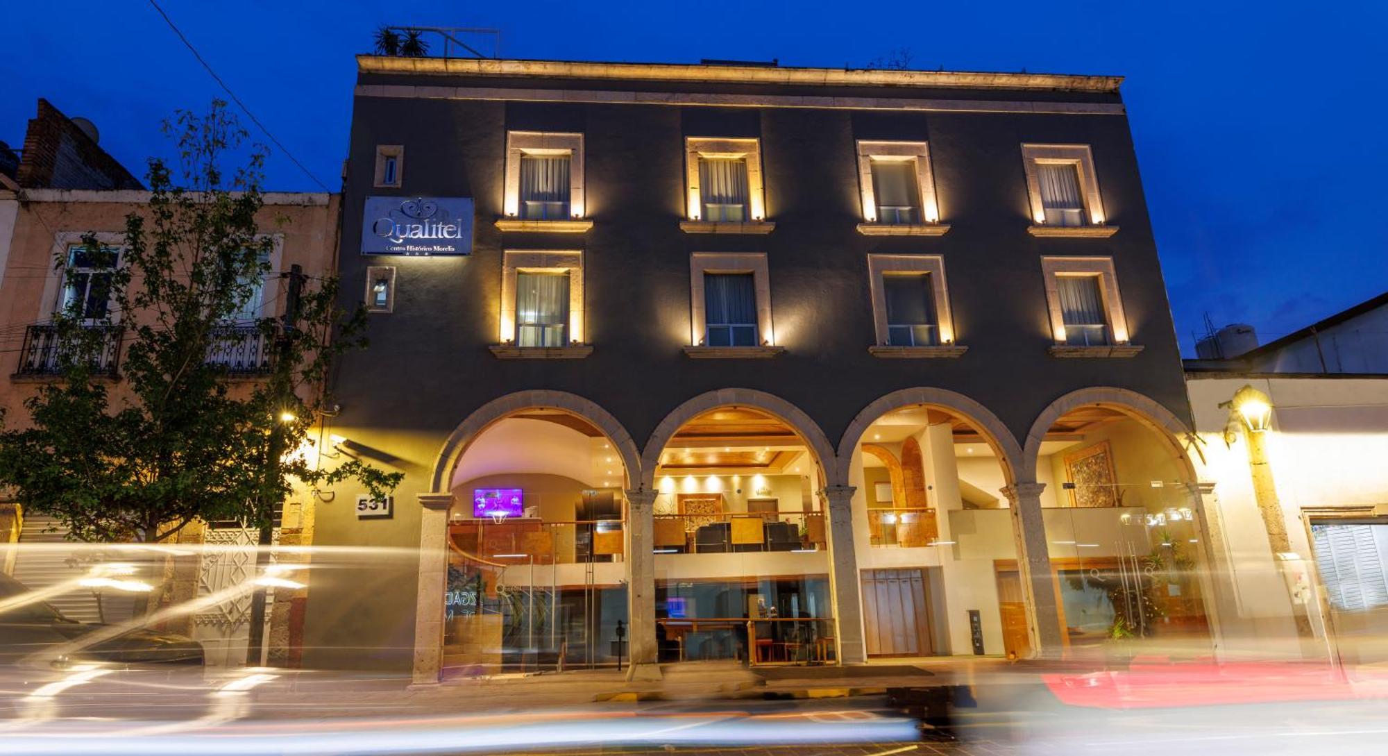 Hotel Qualitel Centro Historico Morelia Exterior foto