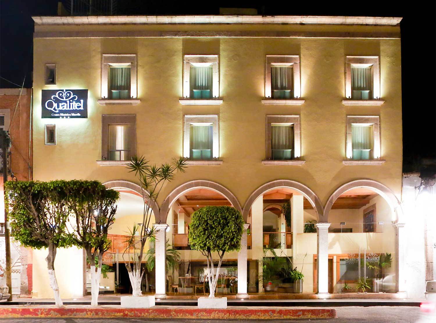 Hotel Qualitel Centro Historico Morelia Exterior foto